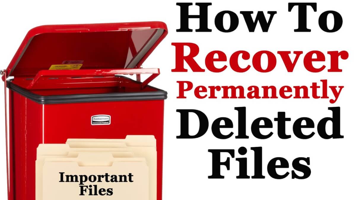 I deleted important files accidentally in high barnet