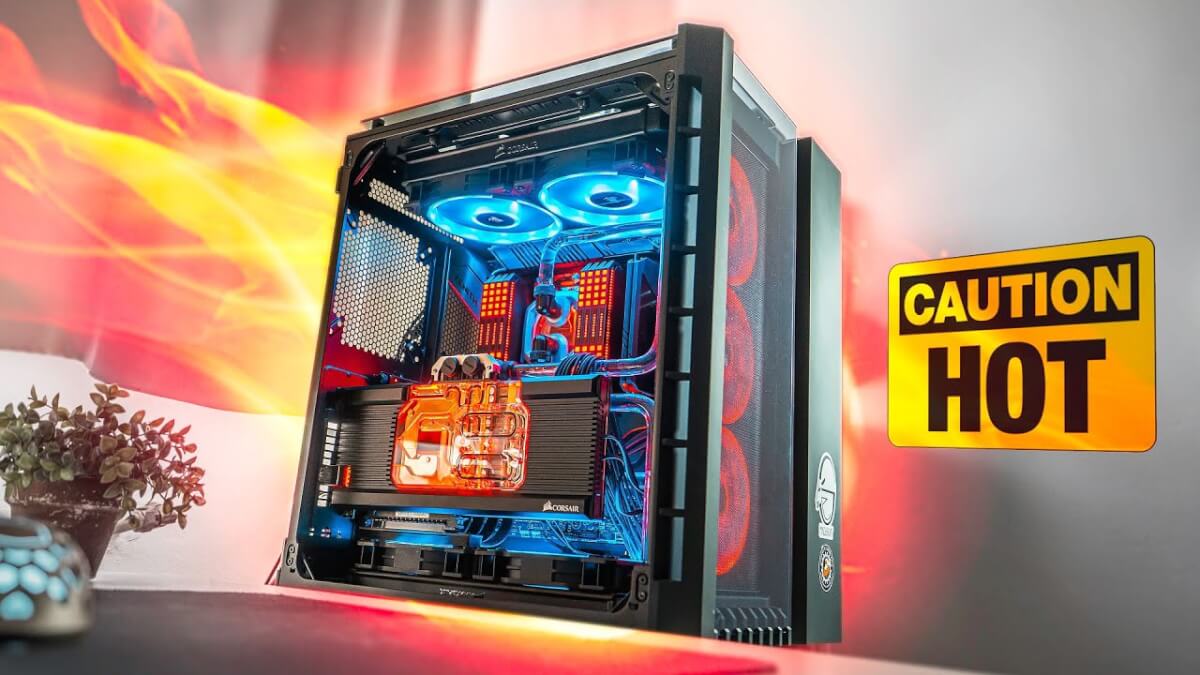 the computer overheats in high barnet