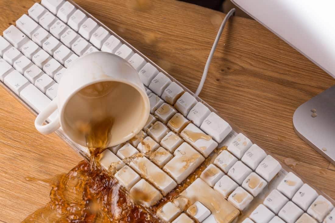 liquid spillage on computer repair in high barnet