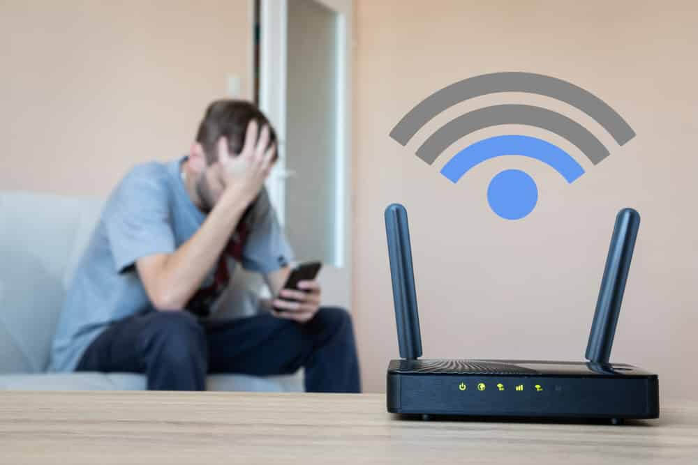 There is no internet access in certain rooms in high barnet