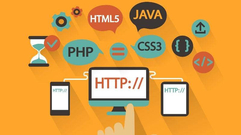 website update on html, css, js, and php in high barnet