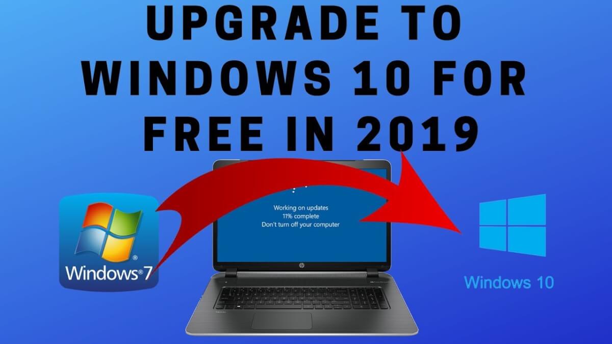 Upgrade of windows on laptop in high barnet