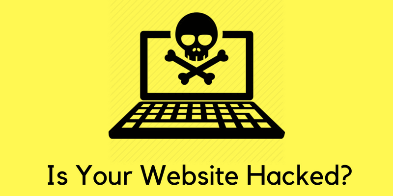 Hacked website in high barnet